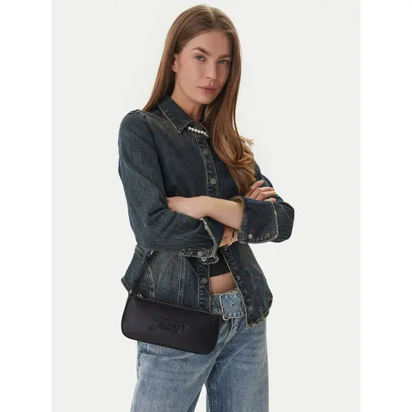 Tommy Jeans Torbica Tommy Jeans Tjw Must Shoulder Bag AW0AW18449 Crna