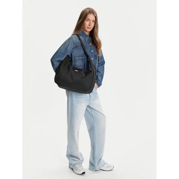 Tommy Jeans Torbica Tommy Jeans Tjw Urban Large AW0AW17569 Crna
