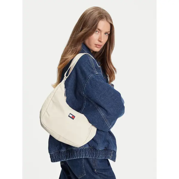 Tommy Jeans Torbica Tommy Jeans Urban X-Body AW0AW17547 Bež