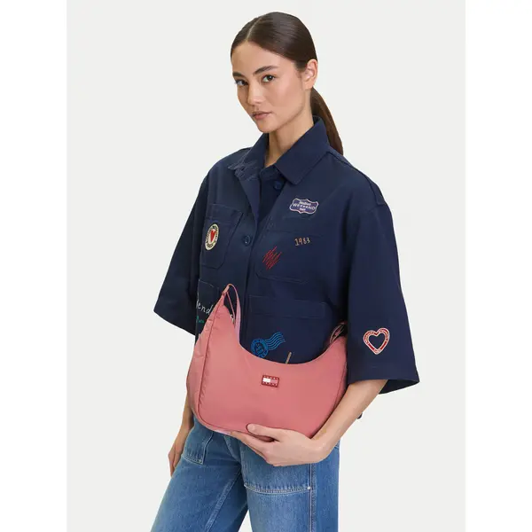 Tommy Jeans Torbica Tommy Jeans Urban X-Body AW0AW17547 Ružičasta