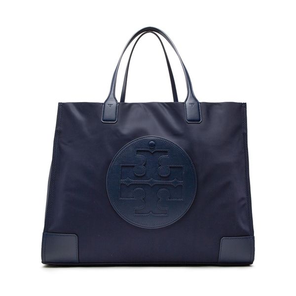Tory Burch Torbica Tory Burch Ella Tote 87116 Tory Navy 405