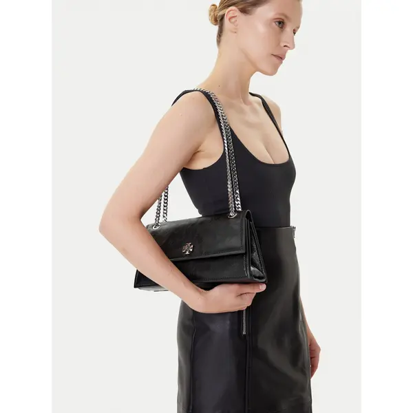 TORY BURCH Torbica Tory Burch Kira Turnlock 167058 Crna