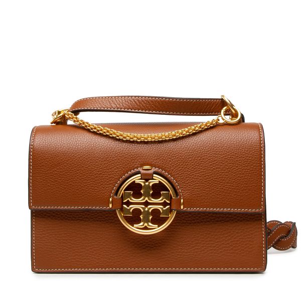 Tory Burch Torbica Tory Burch Miller Small Flap 88208 Smeđa