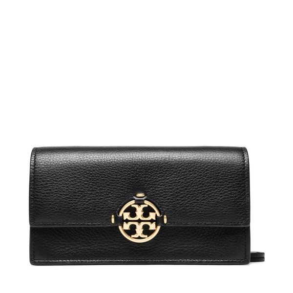 Tory Burch Torbica Tory Burch Miller Wallet Crossbody 137145 Black 001