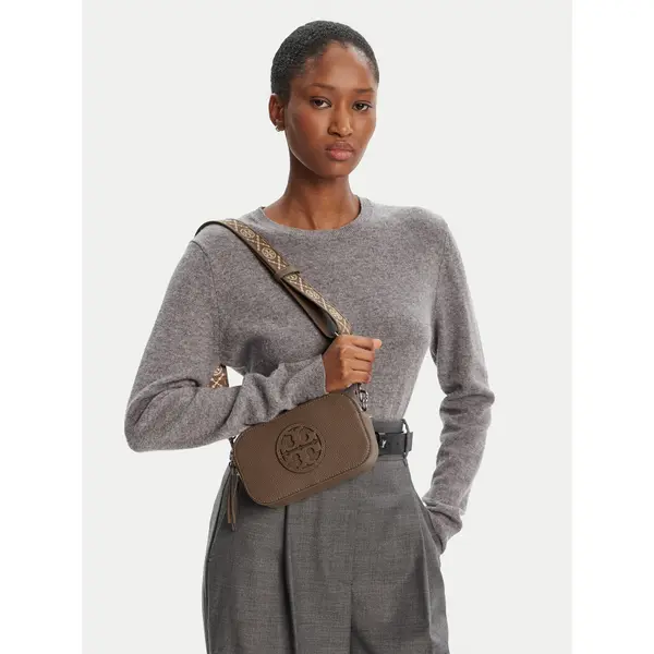 TORY BURCH Torbica Tory Burch Mini Miller Crossbody 171955 Smeđa
