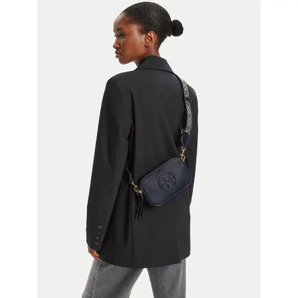TORY BURCH Torbica Tory Burch Mini Miller Crossbody 171955 Tamnoplava