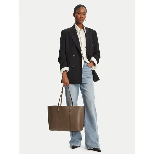 TORY BURCH Torbica Tory Burch Perry Tote 169476 Smeđa