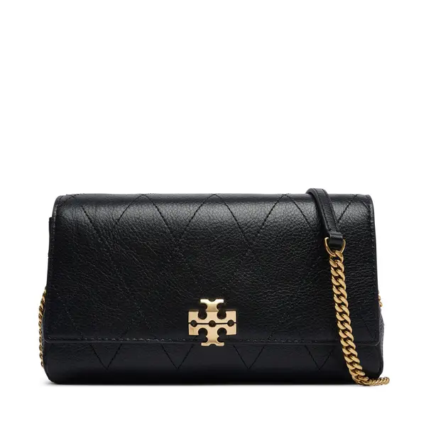 TORY BURCH Torbica Tory Burch Quilted Chain Wallet 186041 Crna
