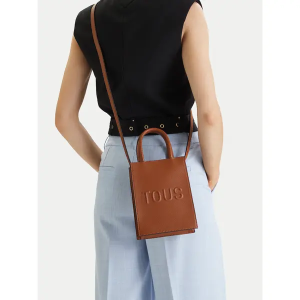 TOUS Torbica TOUS MINI BOLSO POP TOUS BRENDA 2002105944 Smeđa