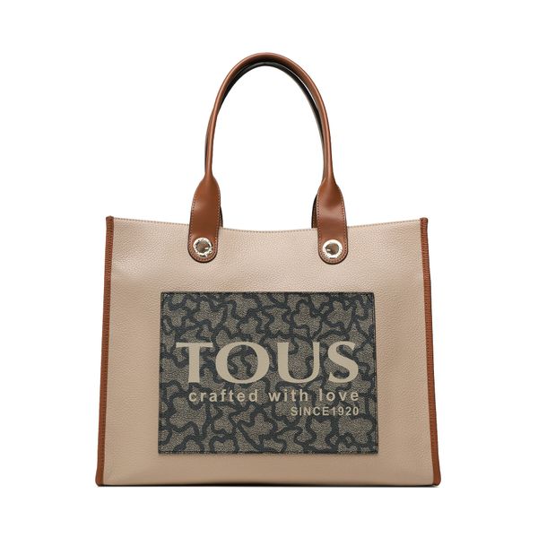 TOUS Torbica TOUS Shopper Xl Amaya K Icon 2001660243 Brown/Beige