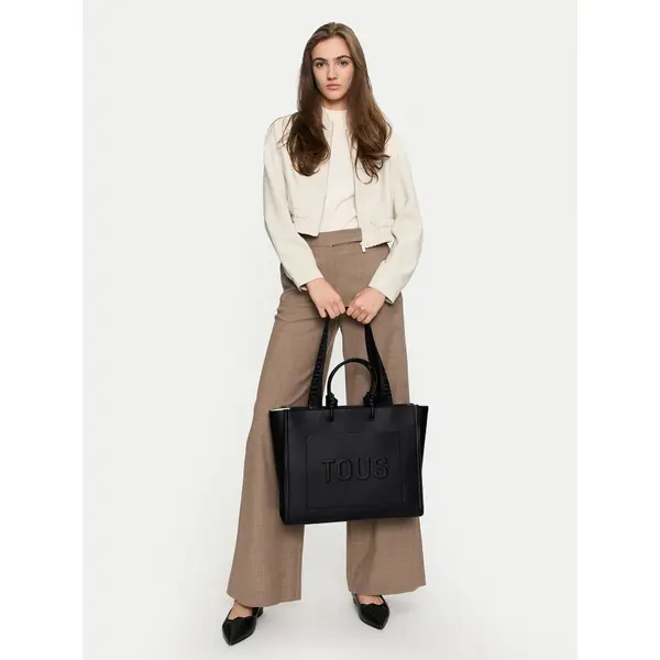 TOUS Torbica TOUS Shopper Xl. Amaya T La Rue New 2002025851 Crna