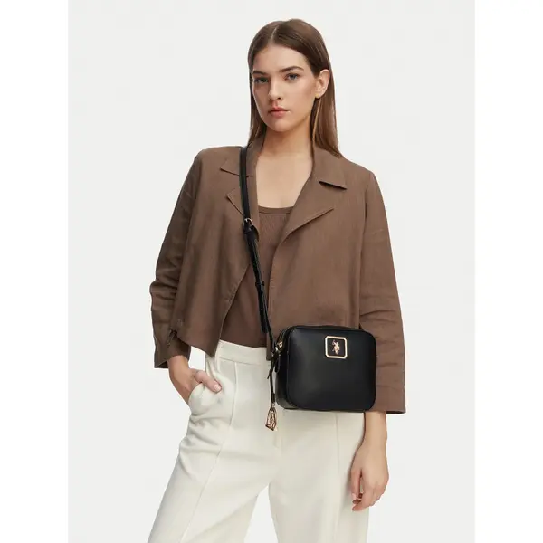 U.S. Polo Assn. Torbica U.S. Polo Assn. New Haven BEUXT8792WVP Crna