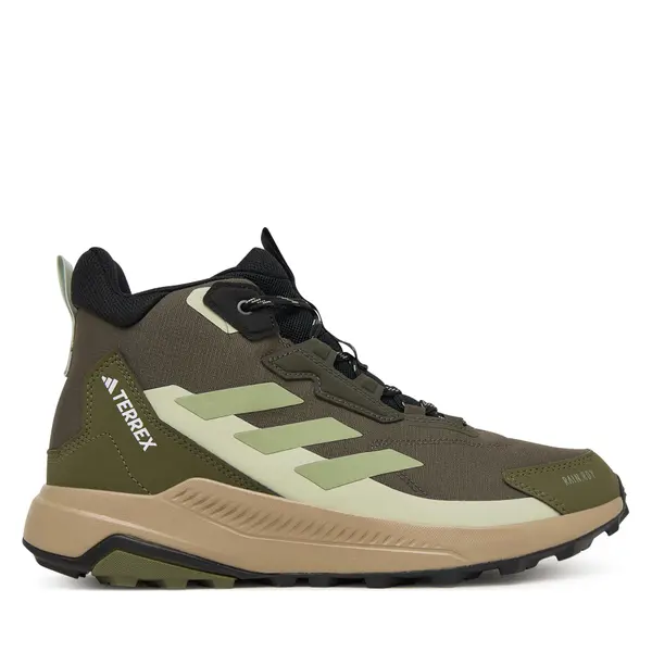 Adidas Trekking adidas Terrex Anylander Mid Rain.Rdy Hiking Shoes JR6594 Smeđa