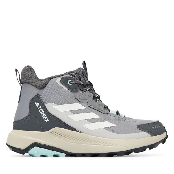 Adidas Trekking adidas Terrex Anylander Mid Rain.Rdy Hiking Shoes JR6600 Siva