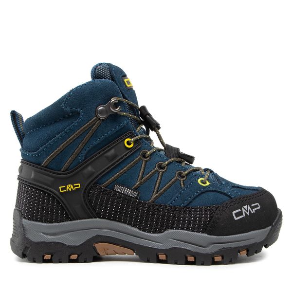 CMP Trekking CMP Kids Rigel Mid Trekking Shoe Wp 3Q12944 Blue Ink/Yellow 10MF