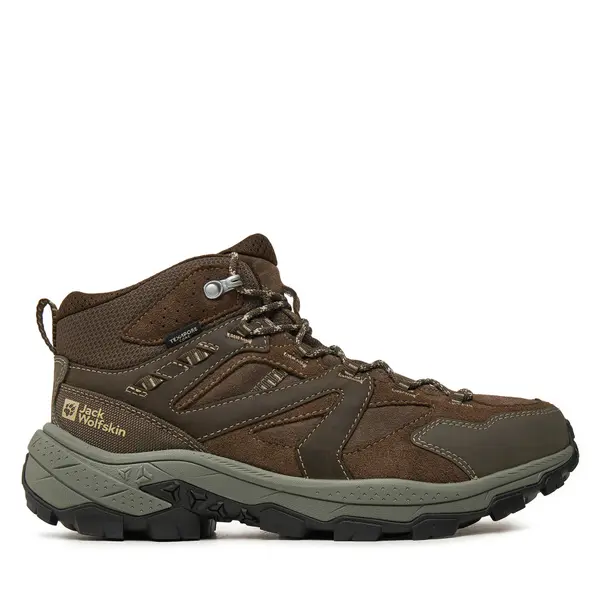 Jack Wolfskin Trekking Jack Wolfskin Vojo Tour Lt Texapore Mid M A62074 Smeđa