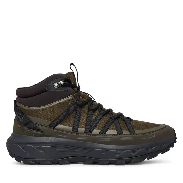 Jack Wolfskin Trekking Jack Wolfskin Wild Hike Texapore Mid A65576 Kaki