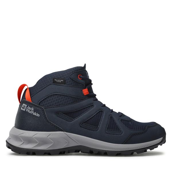 Jack Wolfskin Trekking Jack Wolfskin Woodland 2 Texapore Mid 4051261 Dark Blue/Red