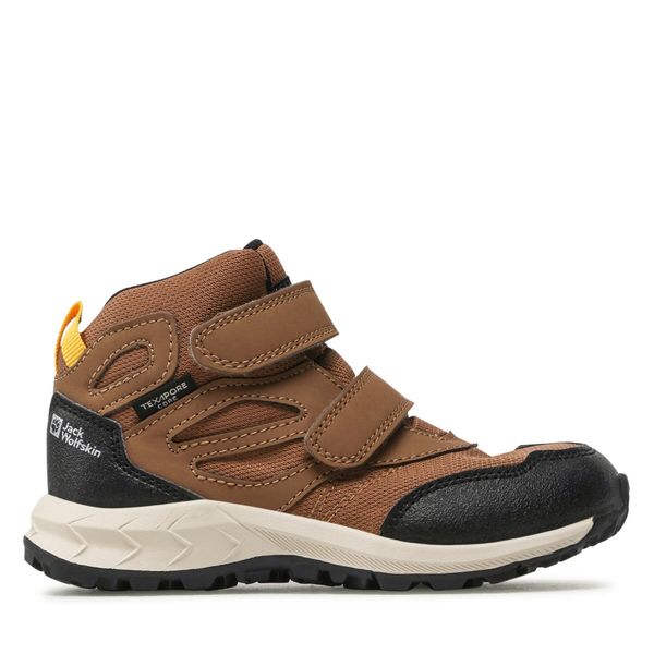 Jack Wolfskin Trekking Jack Wolfskin Woodland Texapore Mid Vc K 4052591 Brown/Phantom