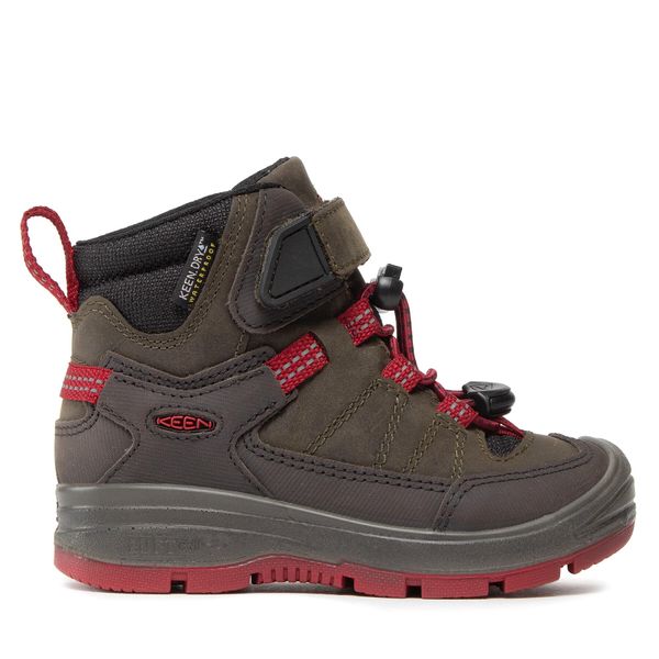Keen Trekking Keen Redwood Mid Wp 1023881 Steel Grey/Red Dahlia