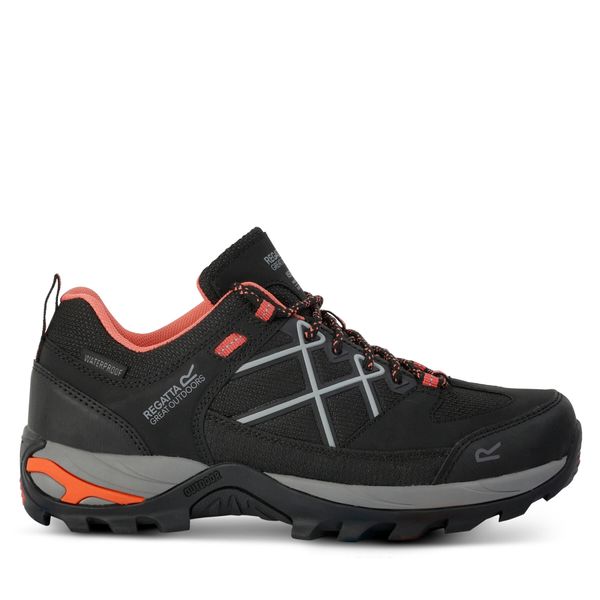 Regatta Trekking Regatta LadySamarisIIILow RWF835 Black/Satsuma G63