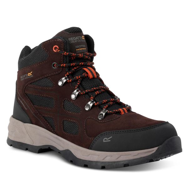 Regatta Trekking Regatta VendeavorSuede Bt RMF836 Peat / Blaze Orange 2BV