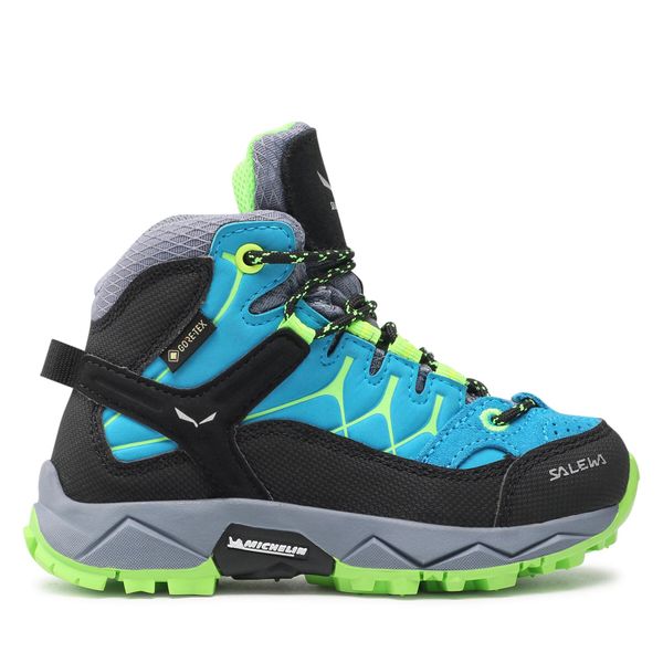 Salewa Trekking Salewa Jr Alp Trainer Mid Gtx GORE-TEX 8375 Plava