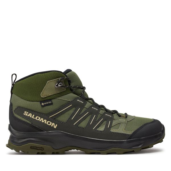 Salomon Trekking Salomon Grivola Mid Gore-Tex L47606400 Deep Lichen Green / Black / Olive Night