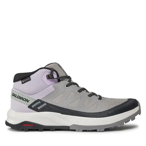 Salomon Trekking Salomon Outrise Mid GORE-TEX L47160600 Siva