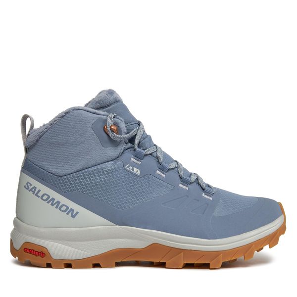 Salomon Trekking Salomon Outsnap Climasalomon™ Waterproof L47289900 Flint Stone/Pearl Blue/Gum3