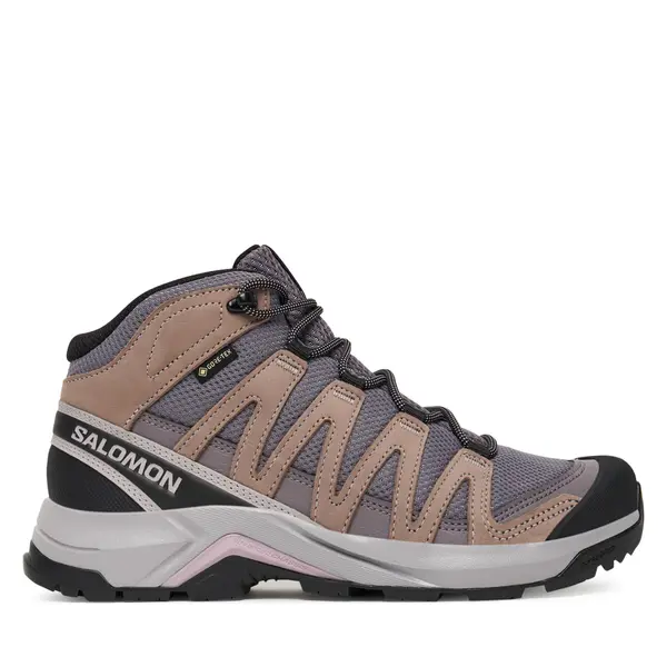 Salomon Trekking Salomon X-Adventure Recon Mid Gore-Tex L47753400 Ljubičasta