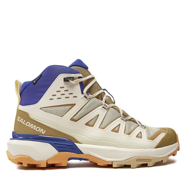 Salomon Trekking Salomon X Ultra 360 Edge Mid Gore-Tex L47378100 Bleached Sand / Kelp / Spectrum Blue