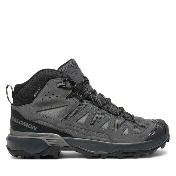 Salomon Trekking Salomon X Ultra 360 Leather Mid Gore-Tex L47570800 Crna