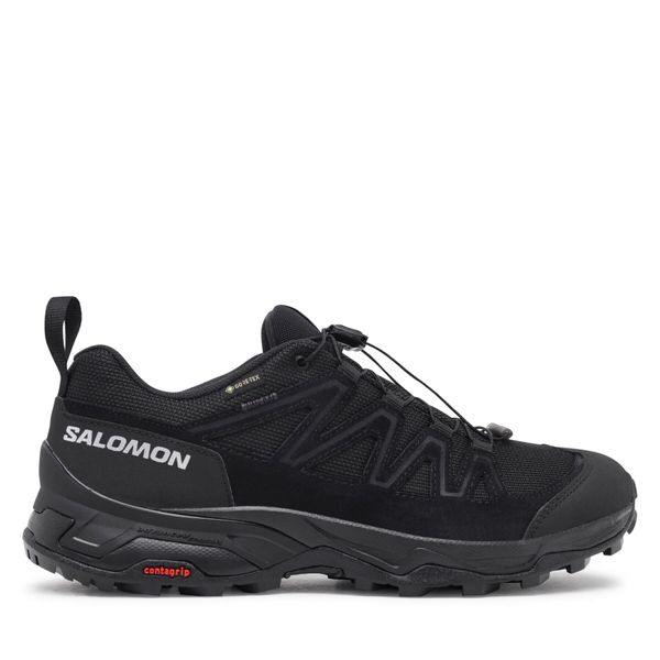 Salomon Trekking Salomon X Ward Leather GORE-TEX L47182300 Black/Black/Black