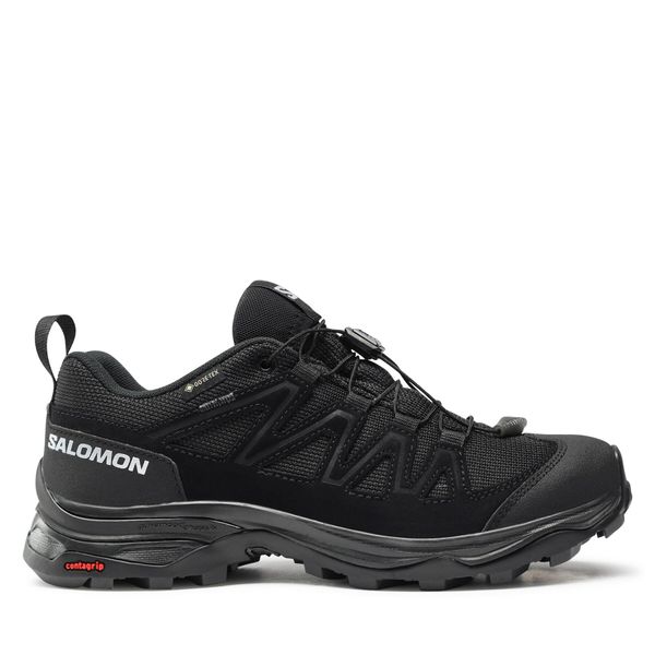 Salomon Trekking Salomon X Ward Leather GORE-TEX L47182600 Black/Black/Black