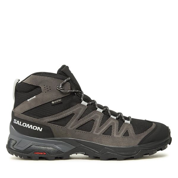 Salomon Trekking Salomon X Ward Leather Mid GORE-TEX L47181700 Siva