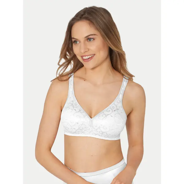 Triumph Triumph Grudnjak bez šavova Elegant Cotton 10100175 Bijela