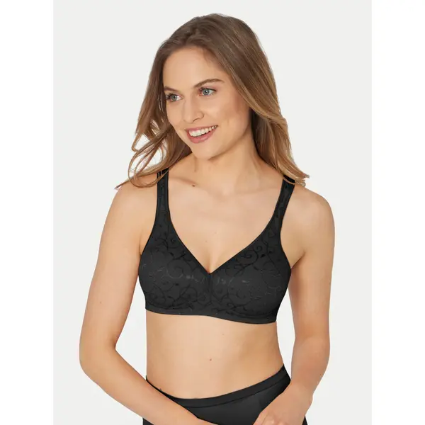 Triumph Triumph Grudnjak bez šavova Elegant Cotton 10100175 Crna