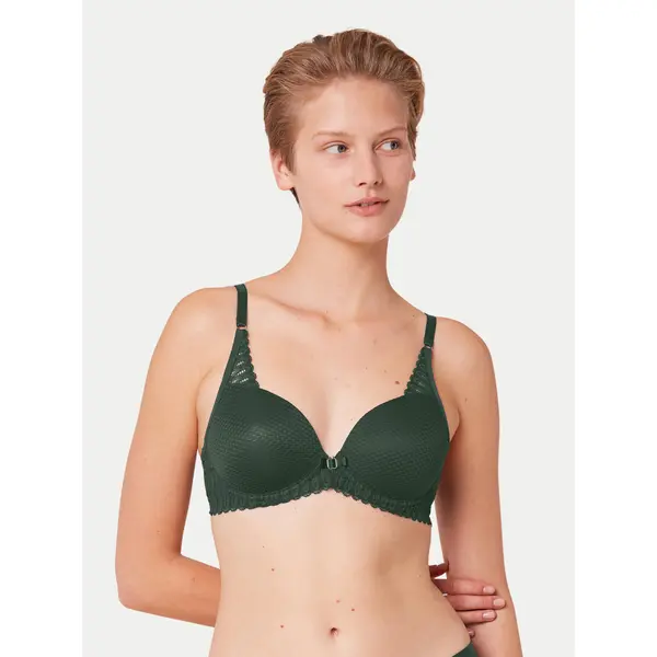 Triumph Triumph Grudnjak sa žicom Aura Spotlight 10216459 Zelena