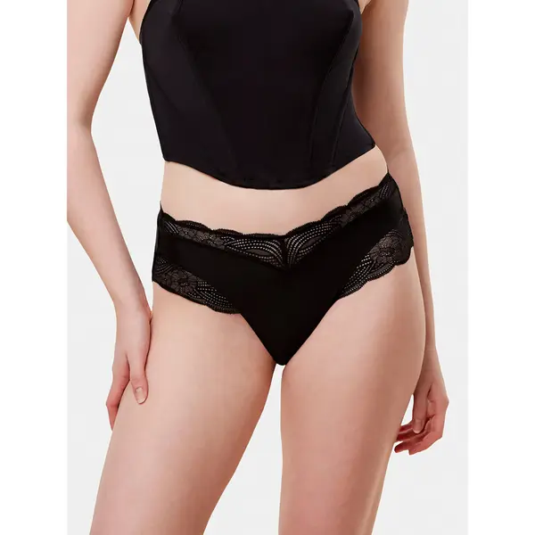 Triumph Triumph Klašične gaćice Lift Smart Bandeau Maxi EX 10215945 Crna