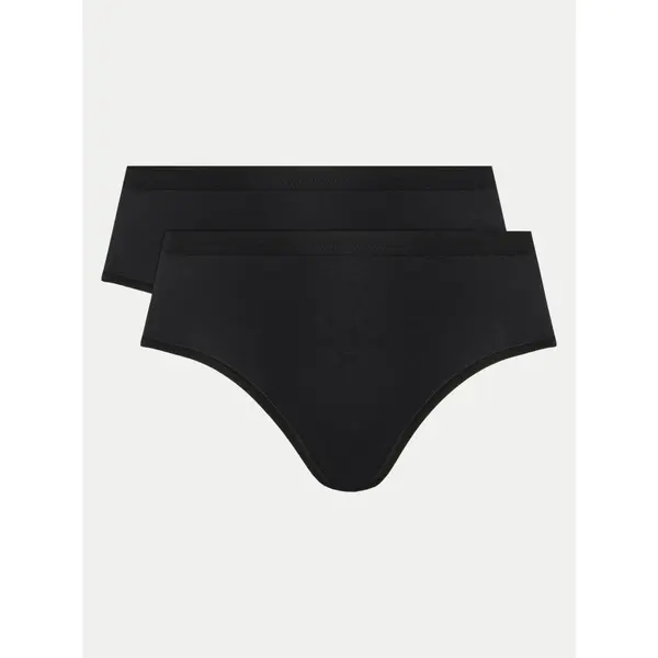 Triumph Triumph Set klasičnih bikini gaćica s visokim strukom﻿ Sense Of Cotton 10225046 Crna