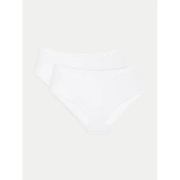 Triumph Triumph Set klasičnih bikini gaćica s visokim strukom﻿ Sense Of Modal 10224762 Bijela