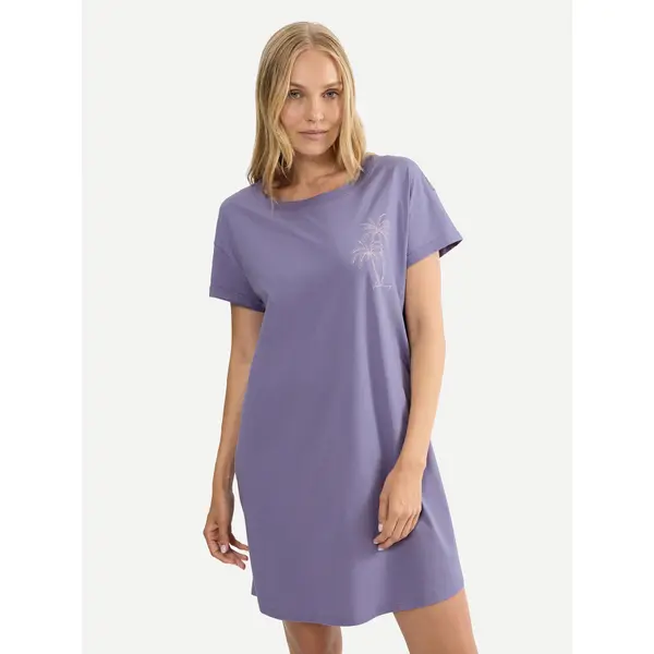 Triumph Triumph Spavaćica 10221117 Ljubičasta Relaxed Fit