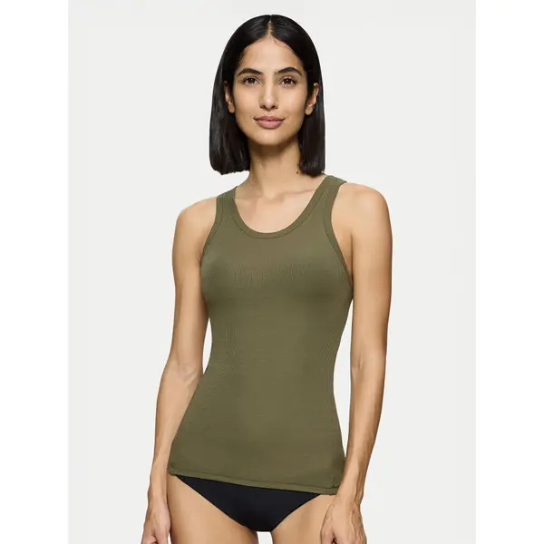 Triumph Triumph Top Beauty Layers 10221176 Zelena Slim Fit