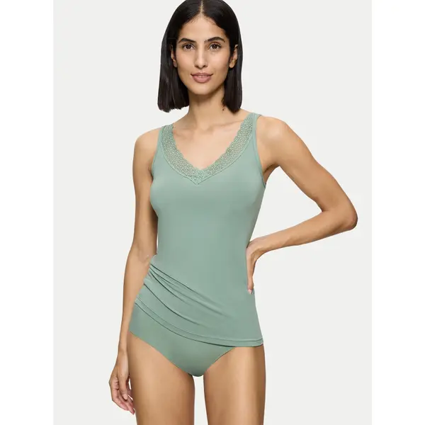 Triumph Triumph Top Feel Of Modal 10221637 Zelena Slim Fit