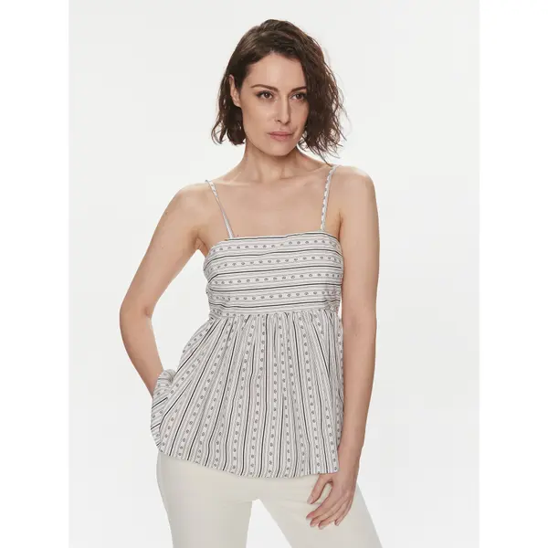 TWINSET TWINSET Top 241TF2023 Bijela Regular Fit
