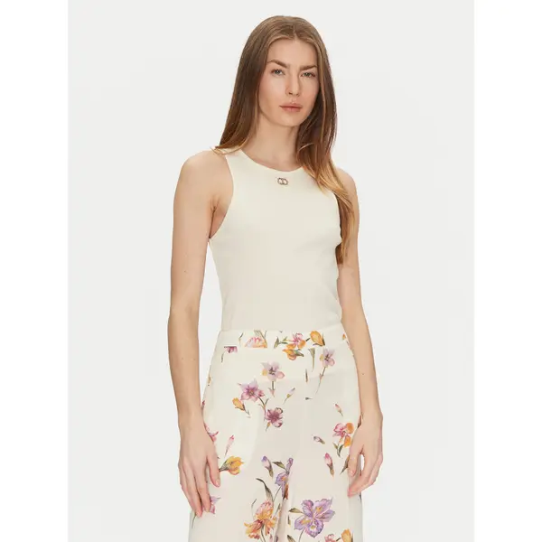TWINSET TWINSET Top 251TP2550 Bež Slim Fit