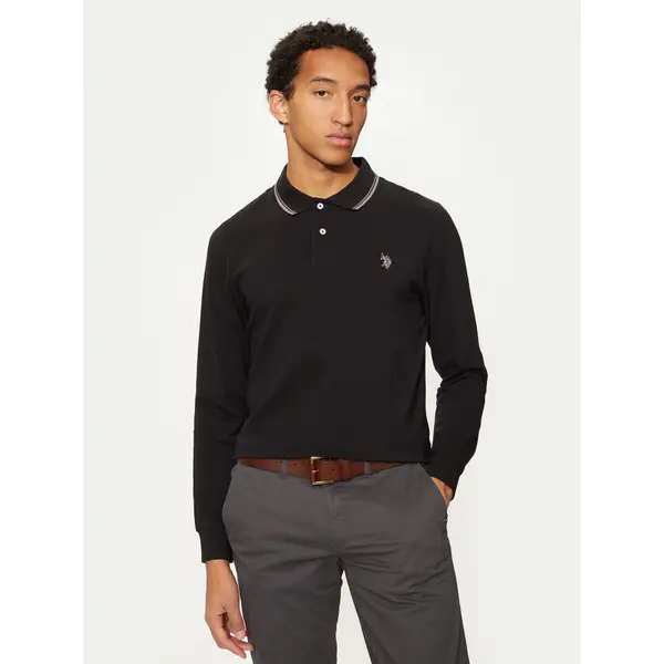 U.S. Polo Assn. U.S. Polo Assn. Polo MUP2255 Crna Regular Fit
