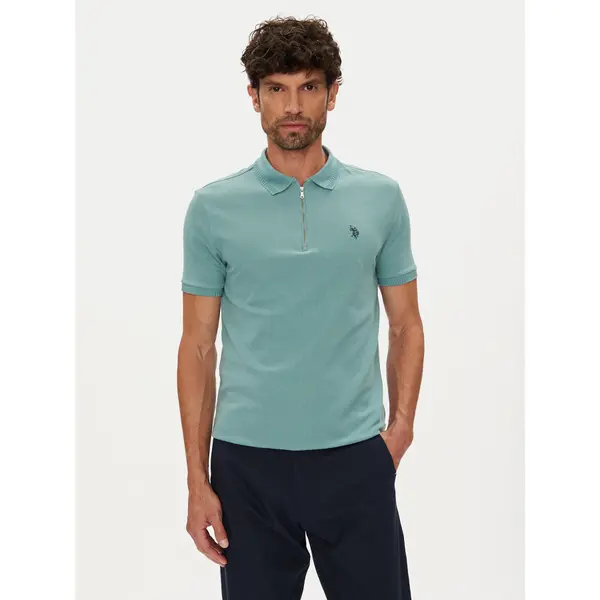U.S. Polo Assn. U.S. Polo Assn. Polo MUP3335 Zelena Regular Fit