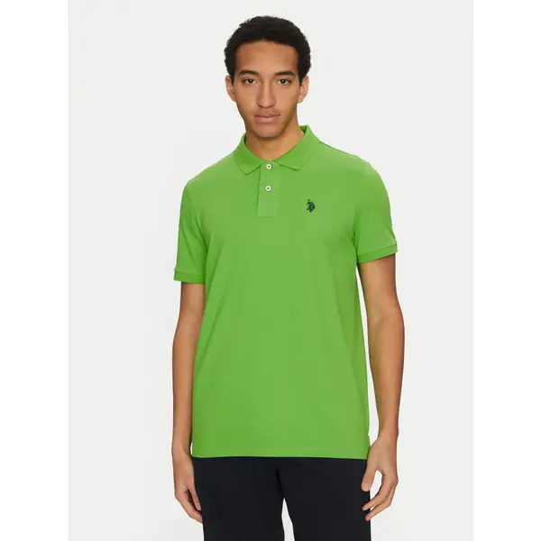 U.S. Polo Assn. U.S. Polo Assn. Polo MUP3637 Zelena Regular Fit